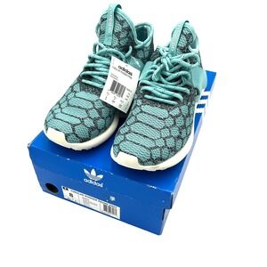 Adidas Men's Tubular Runner Prime Knit Size‎ 8 B25572 Blue & Black